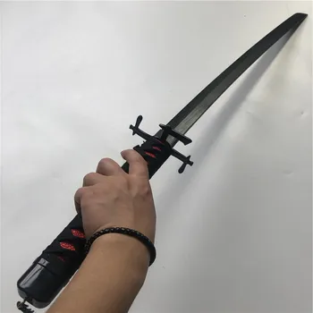 1:1 Cosplay Balinimo Kurosaki ichigo kardas Prop nė vienas Mėnulis Kardas Vaidmenį cosplay Balinimo Medienos Kardas, Ginklas 100cm 104727