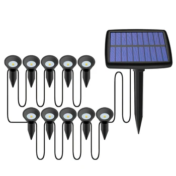 10 Paketą Saulės Energijos LED Vejos Šviesos Lauko Sodo Veją Kelias Lempos Vandeniui Saulės Lempos, Apsaugos, Apšvietimo, Sodo Kiemuose 53851