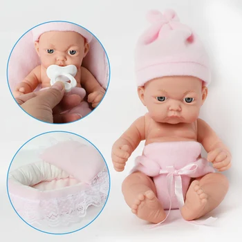 10inch bebes Reborn Lėles 26CM viso kūno vandeniui Realus premie naujagimiui silikono Lėlės Boneca vonios žaislai vaikams
