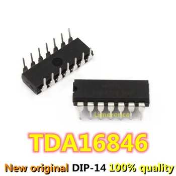 10vnt/daug TDA16846-2 P TDA16846P TDA16846 perjungimo tiekimo chip DIP14 Remti perdirbimo visų rūšių elektroninius komponentus 64053