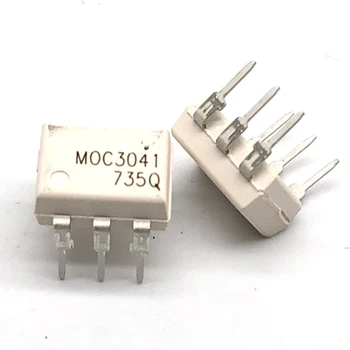 10VNT MOC3041 DIP6 CINKAVIMAS Optocoupler naujas originalus