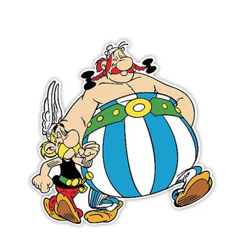 13cm X 13cm Automobilių Stilius Asterix ir Obelix Automobilių Lipdukai, Vinilo Decal Asmenybės Vandeniui Priedai Grafika