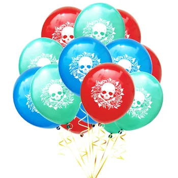 15pcs12inch kaukolė lateksiniai balionai Helovinas piratų oro globos piratai tema gimtadienio apdailos prekių vaikams, žaislų Spalvotų 186977