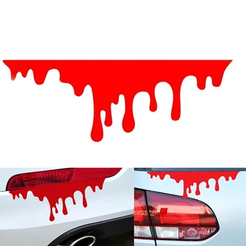 1PC Automobilių Lipdukai Raudonųjų Kraujo 