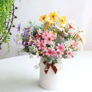 1pcs modeliavimas gėlių olandų chrizantemų mažas krūva mažų daisy vestuvių fotografija rekvizitai namų dekoravimo, modeliavimo augalų 8506