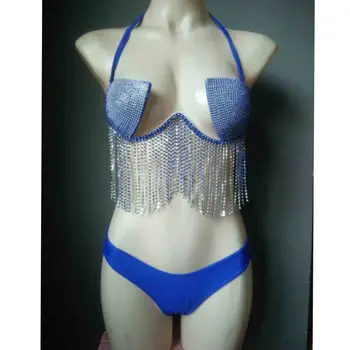 2020 venera atostogų diamond juosteles bikini komplektas kalnų krištolas maudymosi kostiumėliai, push up maudymosi kostiumėlį, maudymosi kostiumą, karšto pardavimo paplūdimio 83898