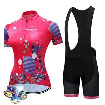 2021 m. vasarą naujosios ponios MTB dviračių džersis kostiumas moterims trumpas rankovėmis drabužius greitai džiovinimo kvėpuojantis Ropa Ciclismo sportinę aprangą 183331