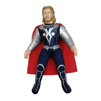 2021 Naujas 27-40 CM Keršytojas lėlės Geležinis Žmogus Kapitonas Amerika Hulk Thor plastiko galva lėlės, Supermenas Thor Kristalų super minkšti Žaislai 24895
