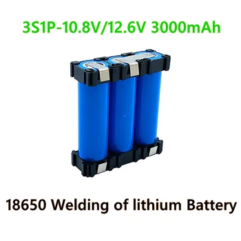 2021 naujas 2S 3S, 5S baterija užsakymą 18650 baterija suvirinimo 3000mAh / 6000mah baterija 12.6 V 25.2 v varžtas vairuotojas elektrodas