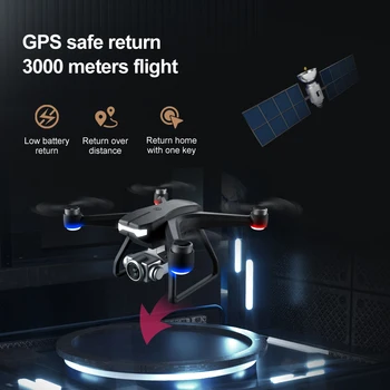 2021 Naujas F11 PRO GPS Drone 4K Dvigubos HD Kameros Profesinės aerofotografija Brushless Variklio Quadcopter RC Distance1200M 127109