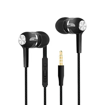 2021 Naujas Mados Ausines S12 Sporto Universalus žemų dažnių garsiakalbis In-Ear Viela-Reguliuojamas Mikrofonas Aukštos garso kokybės ausinės