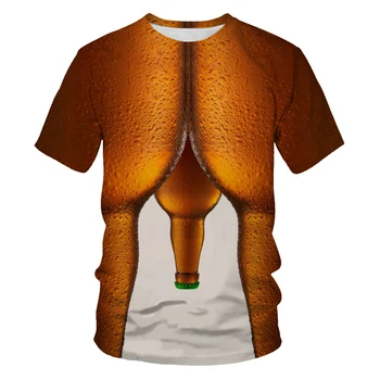 2021 vasaros mados tendencija alaus 3D spausdinimo modelis tinka atsitiktinis marškinėliai drabužių vyrams ir moterims 56645