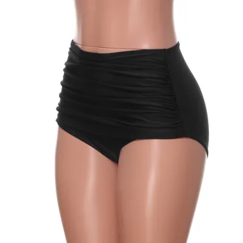 2021 Vasaros Sexy Thong Bikini Brazilijos Supjaustyti Maudymosi Kostiumėliai Moterims Aukšto Juosmens Ruched Apačioje Kelnės, Maudymosi Kostiumėlį Kelnaitės Apatiniai Biquini 100763