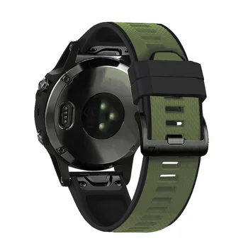 26/22mm Watchband Garmin Fenix 6 6X 5X 5 3HR Silikono Juosta Žiūrėti Easyfit Riešo Dirželio Pakeitimo Dėl Pirmtakas 935 945 Diržas 130556