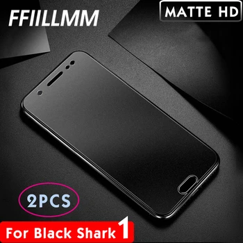 2vnt/daug Matinis Grūdintas Stiklas Xiaomi Black Shark 1 2 3 Pro Matinis Ekrano apsaugos Mi Black Shark 3 HD Apsauginis Stiklas 106632