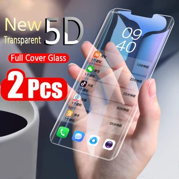 2VNT HD Grūdinto Stiklo Dangtelis Skirtas Samsung Galaxy A8S A9 C7, C5 Pro 2019 A9 A8 Star C8 C9 Screen Protector 9H Stiklo Apsauginė Plėvelė 127347