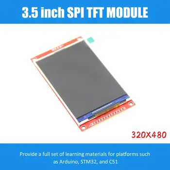 3.5 colių 320*480 SPI Serijos TFT LCD Modulis Ekranas Optical Touch Panel Vairuotojo IC ILI9341 už MCU 126423