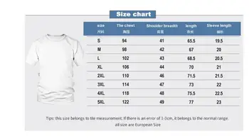 3D Print T Shirt Laišką Vyrų Juokinga Naujiena T-marškinėliai trumpomis Rankovėmis Viršūnes Unisex Apranga, Drabužiai, Viršuje vyrų drabužiai. 95708