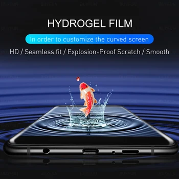 3Pcs Visiškai Matinio stiklo Matinis Hidrogelio Plėvelės Samsung Galaxy A72 apsaugos Sumsung Sansung 72 52 32 42 12 4G Ar 5G Ne Stiklo