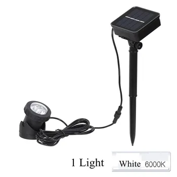 5 Galvos RGB Saulės IP65 LED Sodas, Baseinas Šviesos Lemputės Žemės Vejos Žibintai Vandeniui Lempos, Povandeninis Kraštovaizdis Kelias, Gatvių Apšvietimas, 11951