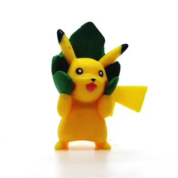 6 stilių Pokemon Pikachu Pokémon papuošalai Japonų animacinių filmų, Rankų darbo žaislai, Classic kolekcija Vaikams dovanos