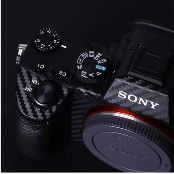 A7III Camera Anti-Scratch Fotoaparato korpuso Dangtelį Kino Lipdukas Sony A7II A7R3 A7 III A7IV A7RIV vaizdo Kameros Apsauginė Odos Pleistras