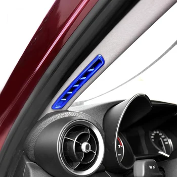 Anglies pluošto automobilio statramsčio ir oro išleidimo angos dekoratyvinis dangtelis Alfa Romeo giulia interjeras modifikacijos, Priedai 120725