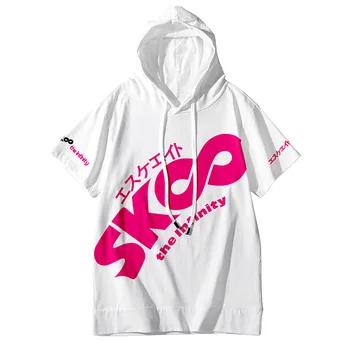 Anime SK8 Infinity Reki Miya Gobtuvu marškinėliai Cosplay Kostiumų Hoodie Viršūnių SK AŠTUONIŲ marškinėliai Vasaros Negabaritinių trumpomis Rankovėmis Palaidinė 153917