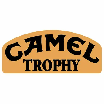 Asmenybės Automobilių Lipdukas Motociklų Lipdukai Camel Trophy Grafika PVC Dekoratyviniai Priedai Vandeniui, Saulės Decal 13*7cm