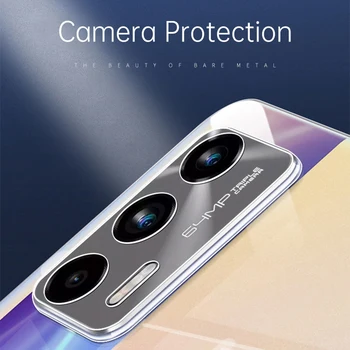 Aukštos Kokybės Išvalyti Telefoną Atveju Realme GT Neo 5G Kameros Apsaugos Plono Skaidrios TPU RealmeGT Minkštas Galinį Dangtelį Būsto 16681