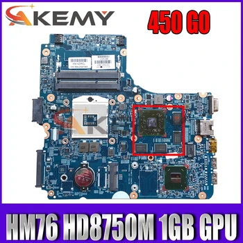 Aukštos kokybės PC HP 440 450 G0 Nešiojamas Plokštė 721521-001 721521-501 721521-601 HM76 HD8750M 1GB GPU MB Testuotas