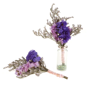 Aukštos Quality1:6 Lėlių Miniatiūriniai Stiklo Butelis, Gėlių Kompozicijų Mini Vazoninių Augalų Dekoras 149674