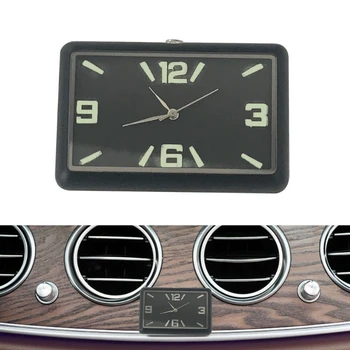 Automobilių Laikrodžiai Mini Kvarco Analogas Automobilio prietaisų Skydelyje Metu Oro Angos Klijuoti Ant Laikrodis Žiūrėti Automobilių Apdailos Universalus ir Šviesos 164294