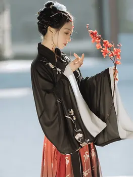 Azijos Tradicinių Hanfu Ponios Klasikinio Han Dinastijos Princesė Kostiumas Rytų Stiliaus Hanfu Šokių Drabužių Mergina Pasakos Cosplay 24782