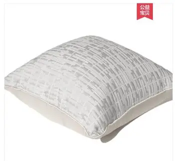 Baltos šviesos prabanga geometrinis pagalvės užvalkalą Paprasta ir šiuolaikinės Kinijos didelė minkšta pagalvėlė padengti 125638