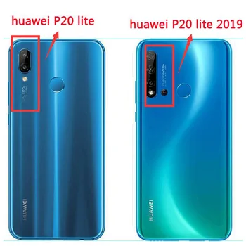 Bamperis matinis Telefoną Atveju Huawei P20 30 P40 Pro Lite E atsparus smūgiams Minkštos TPU Silikono Aiškiai Huawei 30 P40 Lite Apima 170029