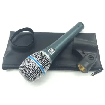 Beta 87a Aukščiausios Kokybės profesionalūs Superca,Beta87a nešiojamą karaoke laidinis dinaminis vokalinis mikrofonas gyventi bažnyčia, PC dainavimo mic 155724