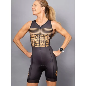 Betty Dizaino Triatlonas Dviračių Skinsuit Moterų Berankovis MTB Dviračių Jumpsuit Vasarą Veikia Plaukimas, važiavimas Dviračiu Trisuit Ciclismo