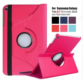 Case for Samsung Galaxy Tab A7 10.4 (2020 M.) Planšetinį kompiuterį Stovėti SM-T500 SM-T505 SM-T507 T500 T505 Smart Magnetinis Stovas Tab T580 T290 10959