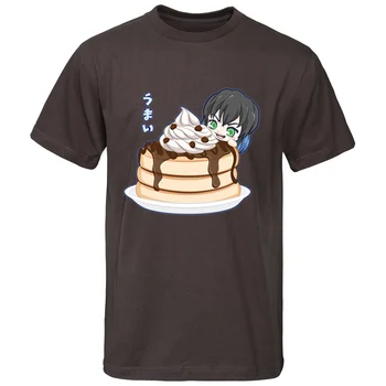 Chibi Inosuke Blynas Kimetsu Nr. Yaiba T-shirt Viršūnes Vyro marškinėliai Vasaros Harajuku Streetwear Vyrų Negabaritinių T Shirts O-Kaklo Viršūnes 92977