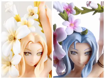 Daiki Blue Flower Fairy 30cm Hana No Yousei-san Maria Bernardas Japonijos Sexy Anime Pvc Veiksmų Skaičius, Žaislų Kolekcijos Modelis