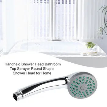 Danga dušo galvutė praktinio dizaino rankinė dušo galvutė, dušo viršutinis purkštuvas apvalus dušo galvutė buitinių vonios kambarys produktus