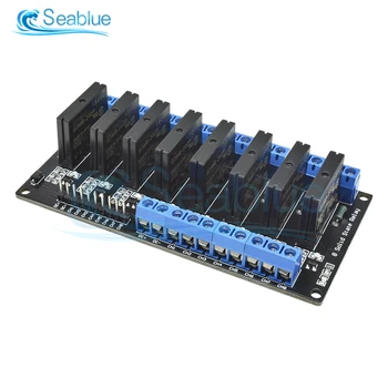 DC 5V 1 2 4 8 Channel (Solid State Relay Module SSR Aukštas Žemas Lygis (Solid State Relay Module 240V 2A Produkcija Arduino