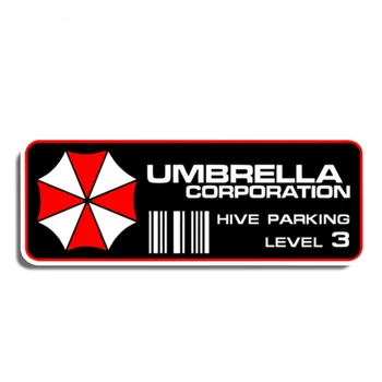 Decal Umbrella Korporacijos Avilio Stovėjimo 3 Lygio Gyventojas Automobilių Lipdukas Automobilių Apdailos Vandeniui PVC,13cm*4cm 5170