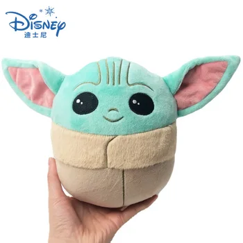Disney 13CM Kūdikių Yoda Pliušinis Žaislas Mielas Animacinių filmų Star Wars Mandalorian Pagalvę Įdaryti Lėlė Mergaitėms, Dovanos Kawaii Pliušinis Lėlės, Žaislai Vaikams