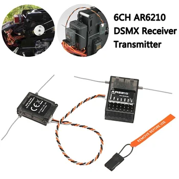 DSMX 6 CH AR6210 RC Imtuvo RX W/ Palydovinės Parama DSM2 