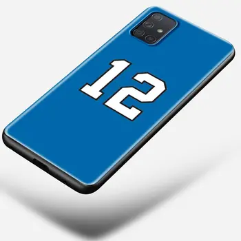Futbolo Skaičius 10 Case for Samsung Galaxy A50 A51 A70 A71 A10 A20 A30 A40 A11 A21s A31 A41 TPU Minkštas Telefono Atvejais Dangtis 198242