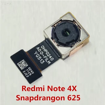 Galiniai Pagrindinis Fotoaparatas Xiaomi Redmi 4 Pastaba / Note 4X Atgal Didelis Fotoaparato Modulio Flex Kabelis Redmi Note4 Note4X pasaulio MTK
