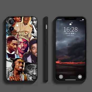 GX4 2Pac Tupac Shakur Silikono Soft Case for iPhone 12 Mini Pro 11 XS Max XR X 8 7 6 6S Plius 5 5S SE 2020 m. 196279