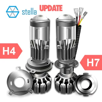 H4/H7 pakeisti adapteris ir atsarginių vielos G7 mini-objektyvas lemputės keitimas H4 ir H7 lizdo viena kitos, bendras naudojamas 1 svogūno 2 naudojimo 64239